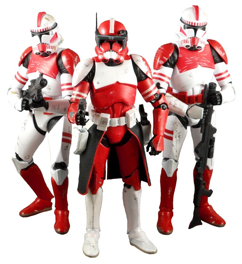 all clone trooper commanders